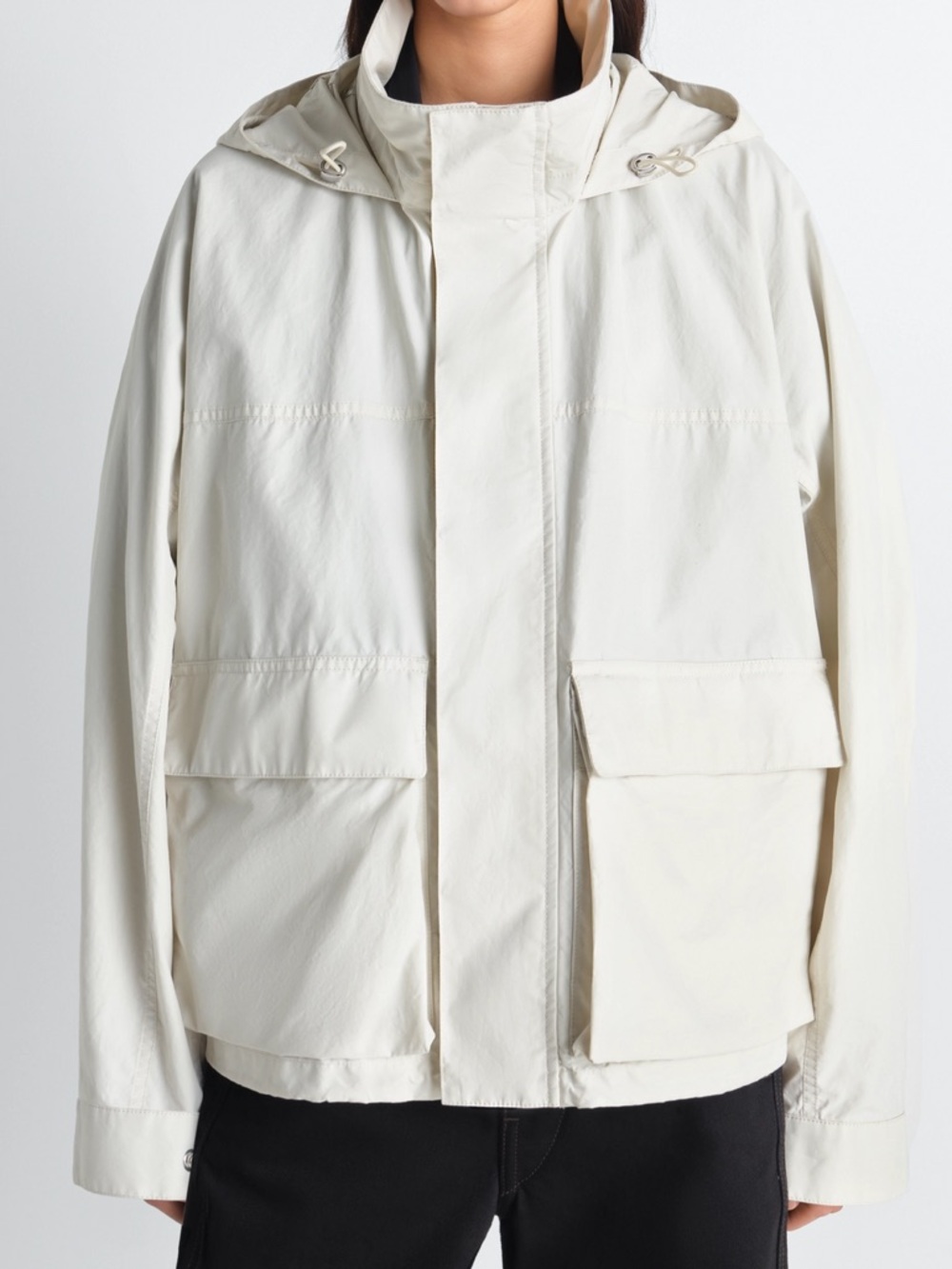 SHORT RAIN PARKA IN VENTILE COTTON
Water repellent ventile® cotton NWT